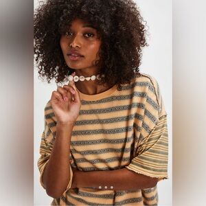 We The Free Summer Stripe Tee